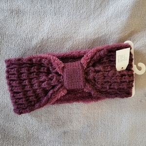 TIME AND TRU, Burgundy headband, One size fits most